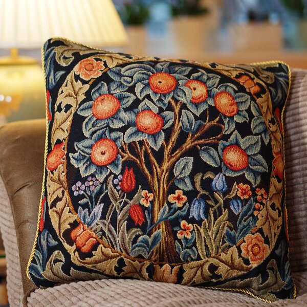 William Morris New Tapestry Orange Tree Cushions