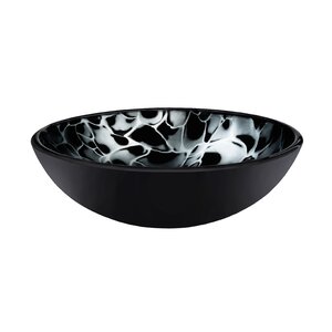 Tartaruga Glass Circular Vessel Bathroom Sink