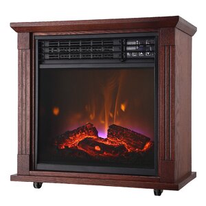 Quartz Mobile Electric Fireplace