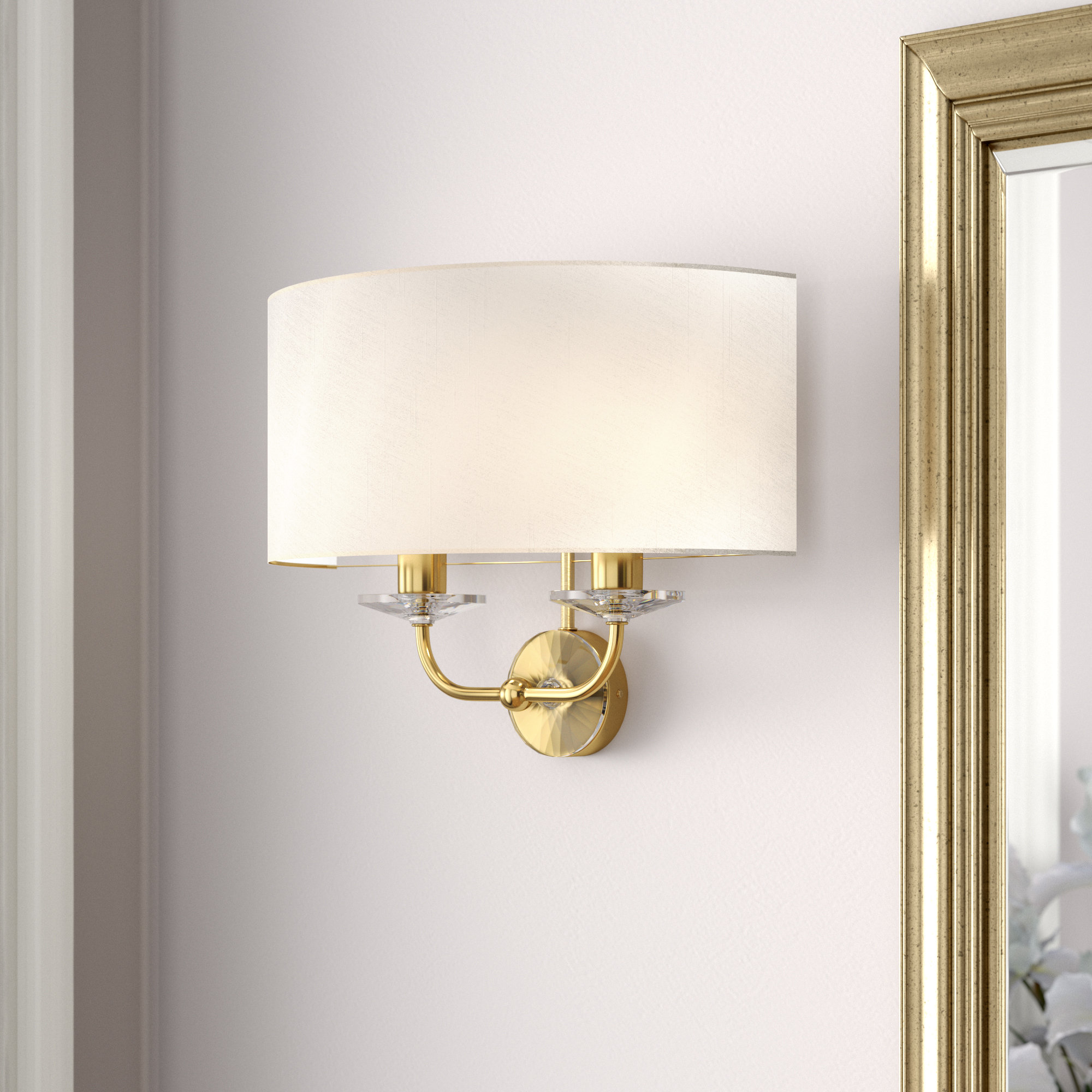 Foxworth 2 Light Candle Wall Foxworth 2 Light Candle Wall
