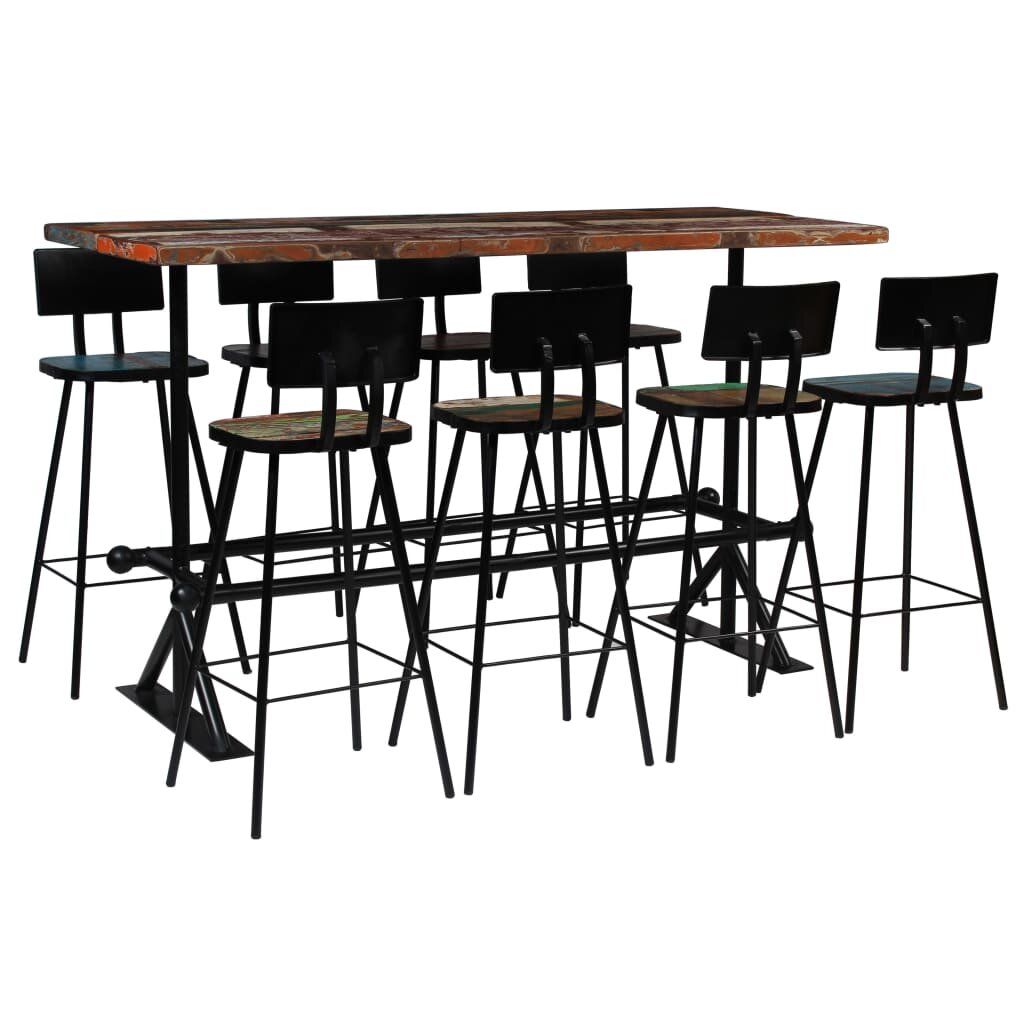 8 seater bar table