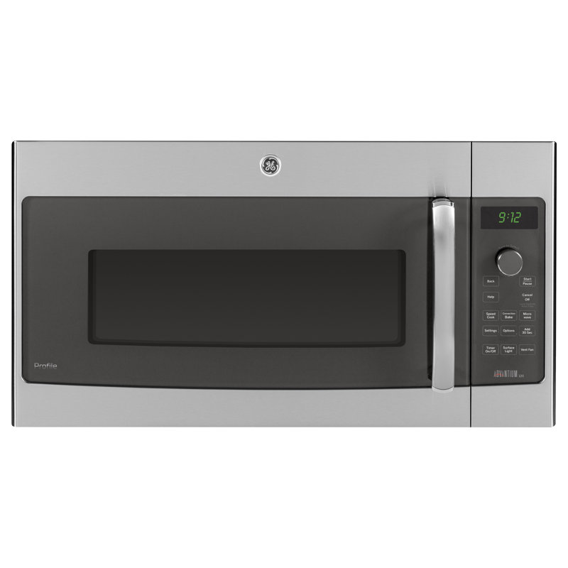 Ge Profile 30 1 7 Cu Ft Over The Range Convection Microwave With Advantium Technology Reviews Wayfair