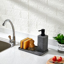 Double Soap Dispenser Caddy | Wayfair