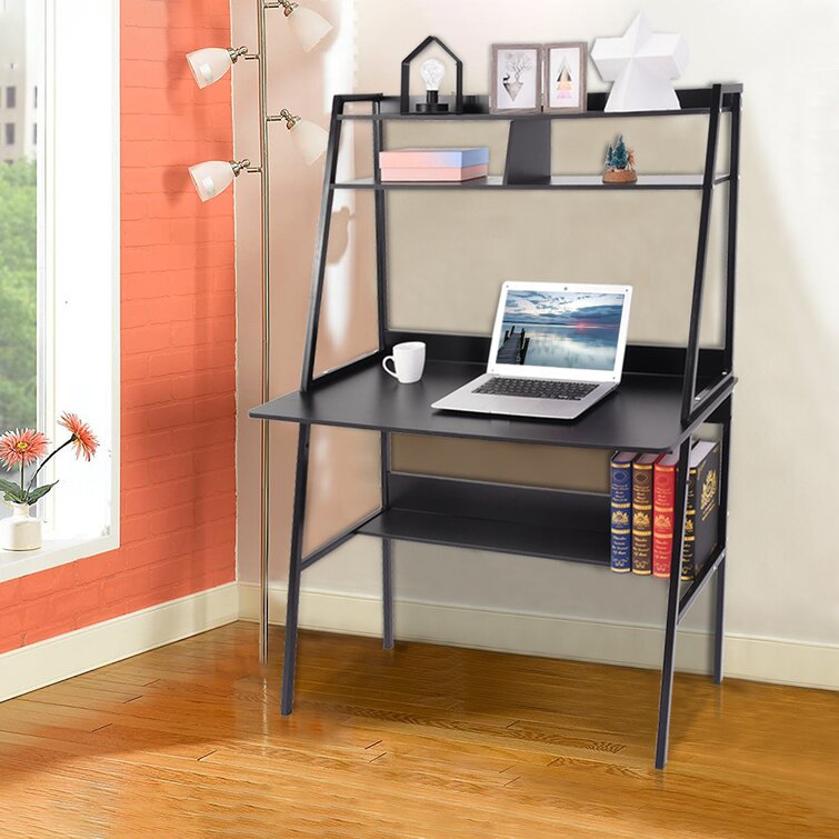 Details about  / Modern Computer Desk Study Writing Desk Home Office Small Space PC Laptop Table