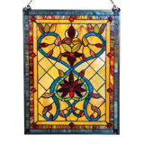 Red Stained Glass Panels You Ll Love In 2020 Wayfair