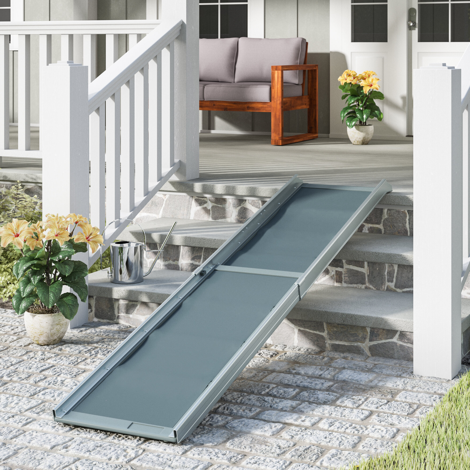 Archie Oscar Lisette Telescoping Pet Ramp Reviews Wayfair   Lisette Telescoping Pet Ramp 