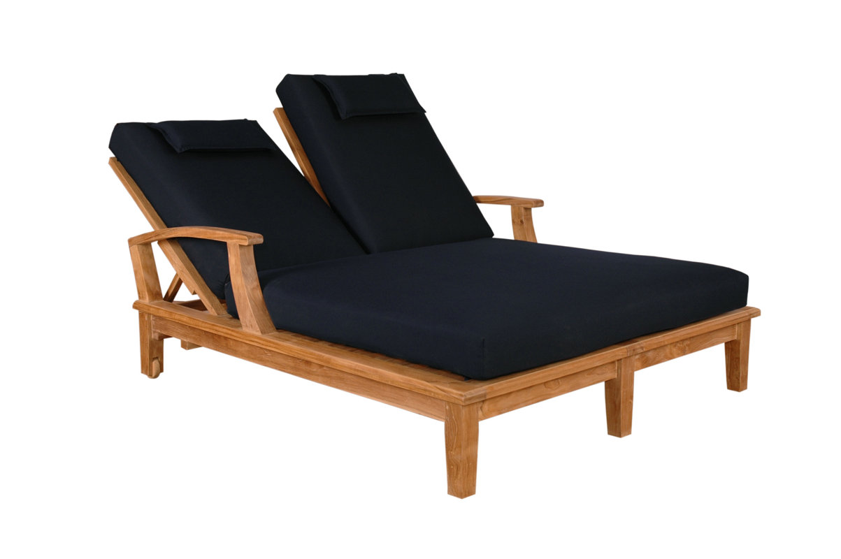 Anderson Teak Brianna Double Chaise Lounge Reviews Wayfair - Brianna Double Chaise Lounge anderson teak brianna double chaise lounge reviews wayfair - brianna double chaise lounge