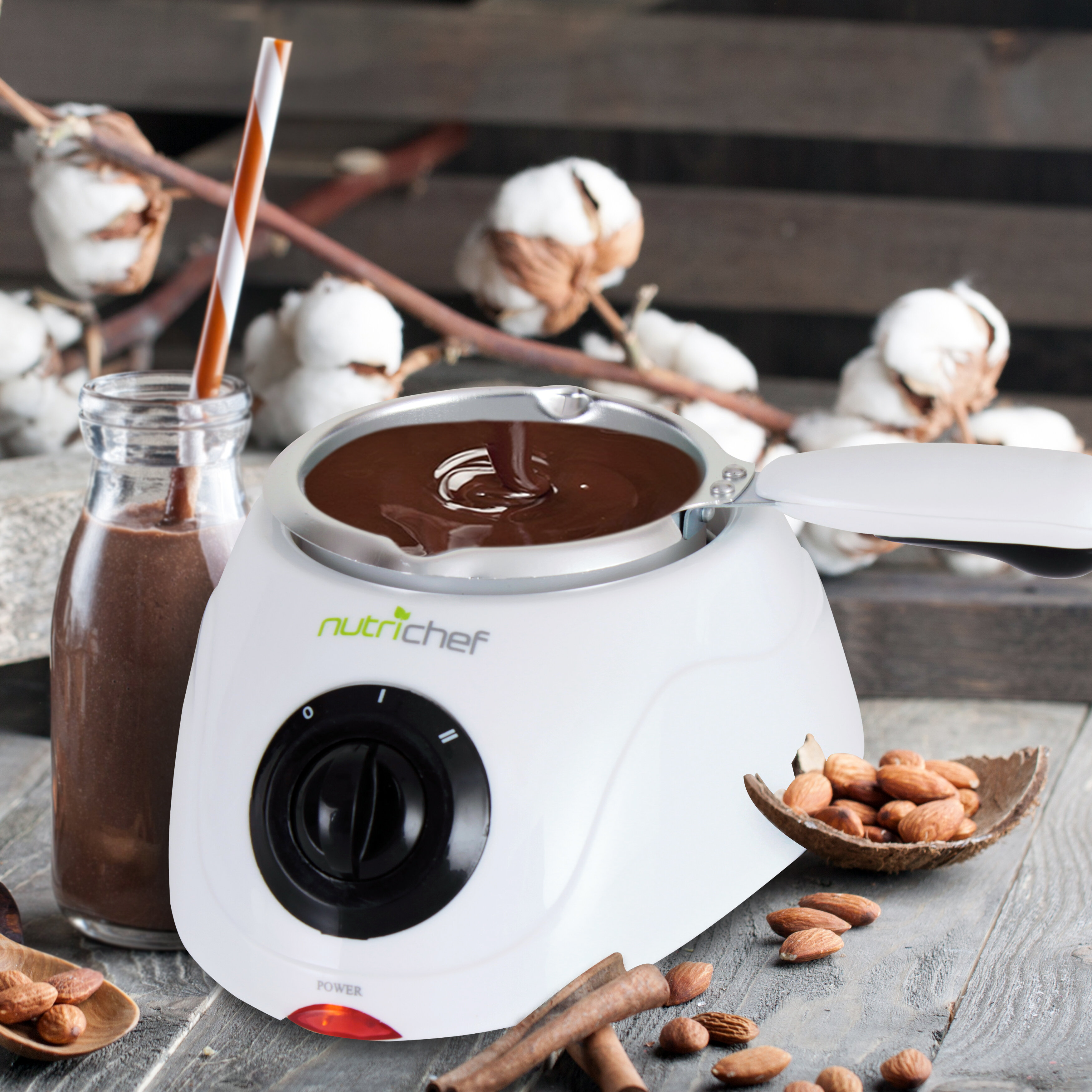 nutrichef fondue maker