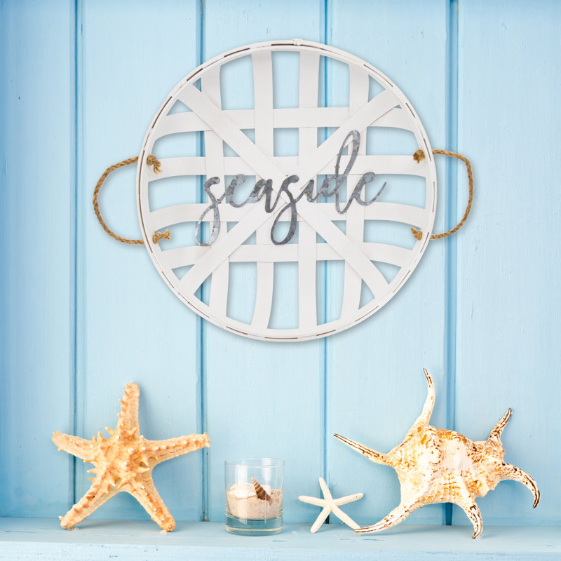 Gracie Oaks Seaside Tobacco Basket Wall Decor Wayfair
