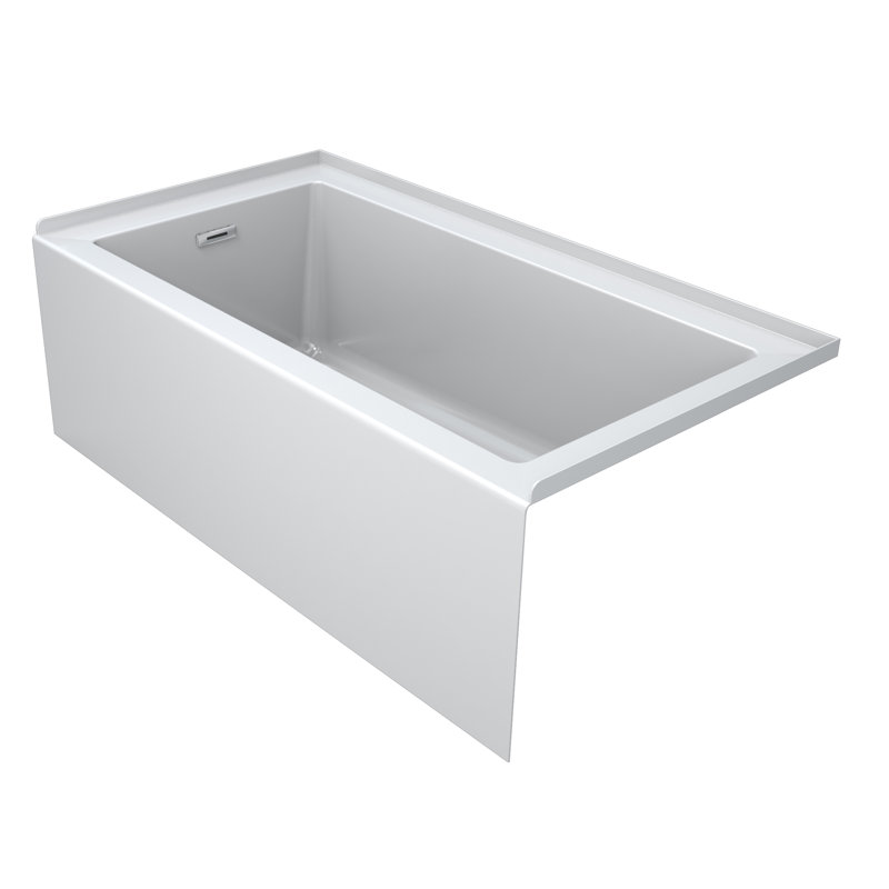 JACUZZI® Comfort Linea™ 60" x 32" Alcove Soaking Acrylic ...