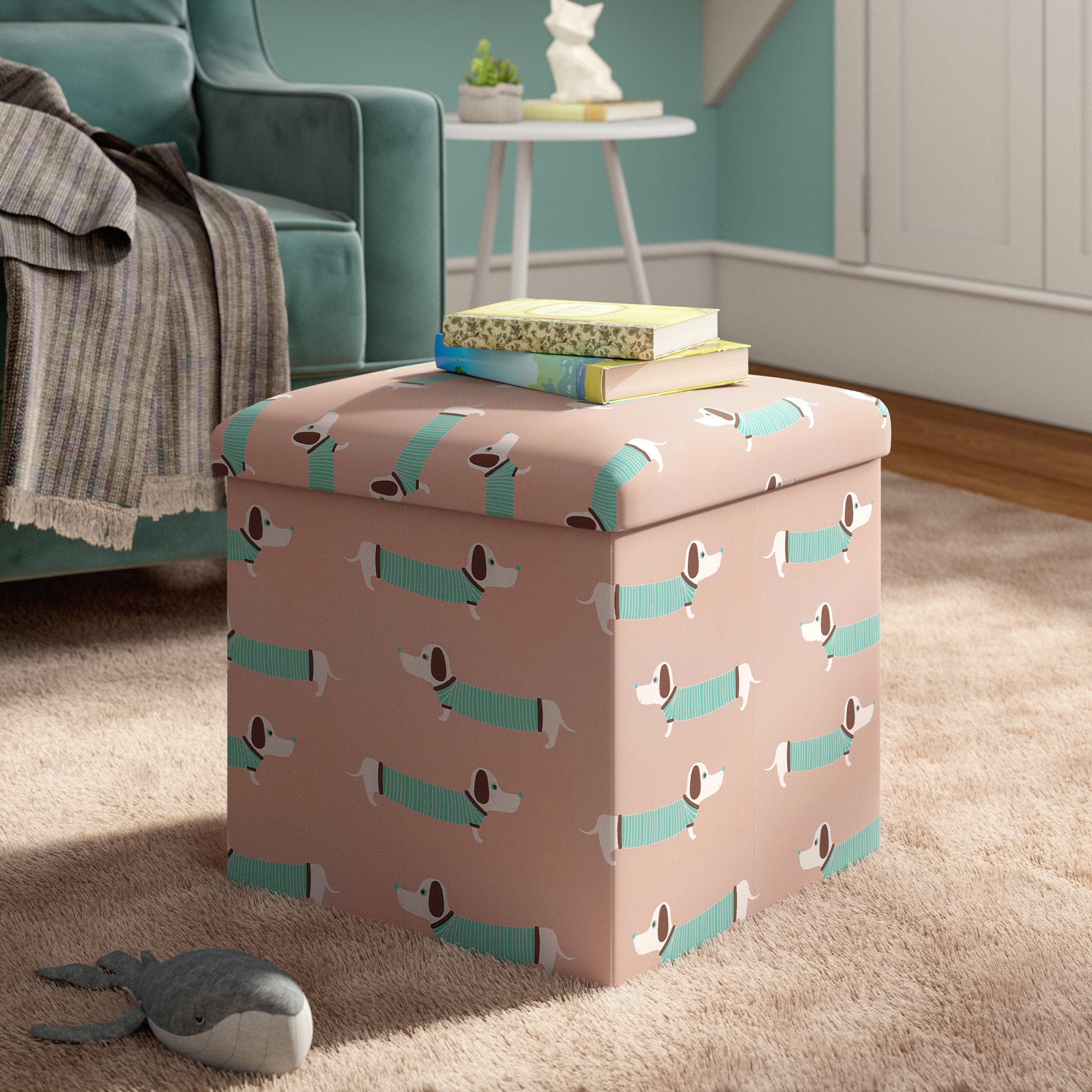 kids suitcase storage