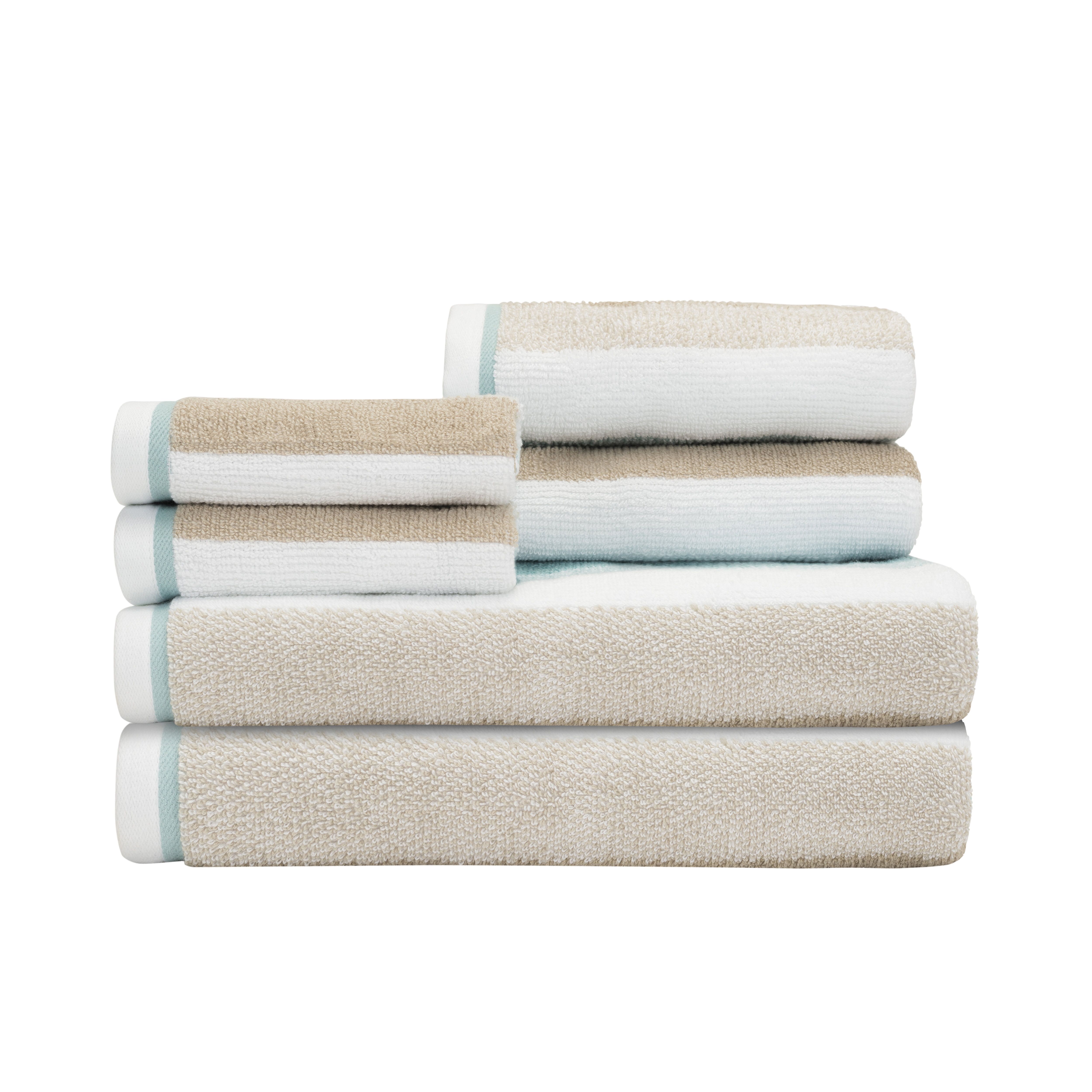 turquoise towel set