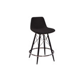 Nohlan Wool 29 Bar Stool by Wrought Studio™