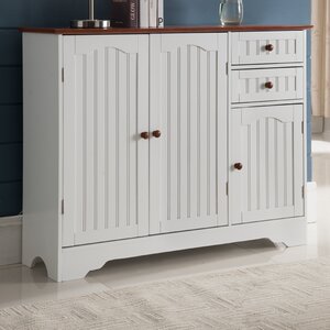 Giada Wood 3 Door Accent Cabinet