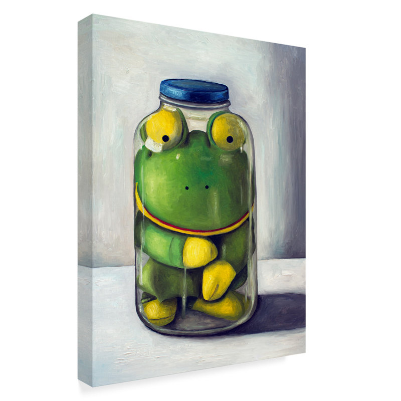 Winston Porter Preserving Childhood Frog Acrylic Painting Print