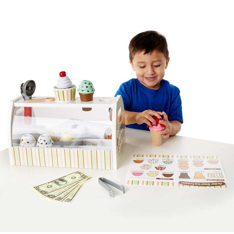 melissa & doug ice cream scoop set