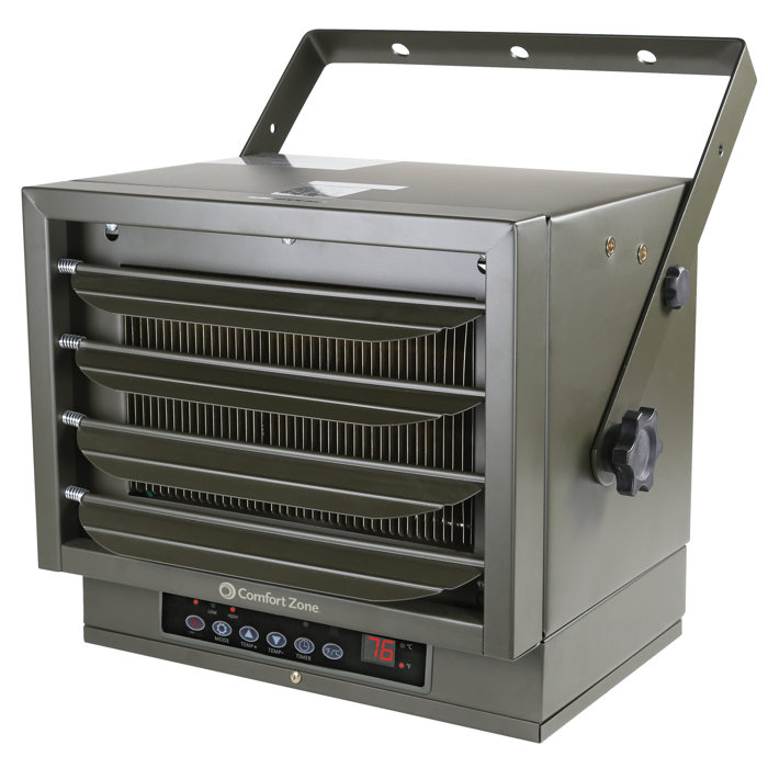 Comfort Zone 7 500 Watt Electric Fan Ceiling Mounted Heater