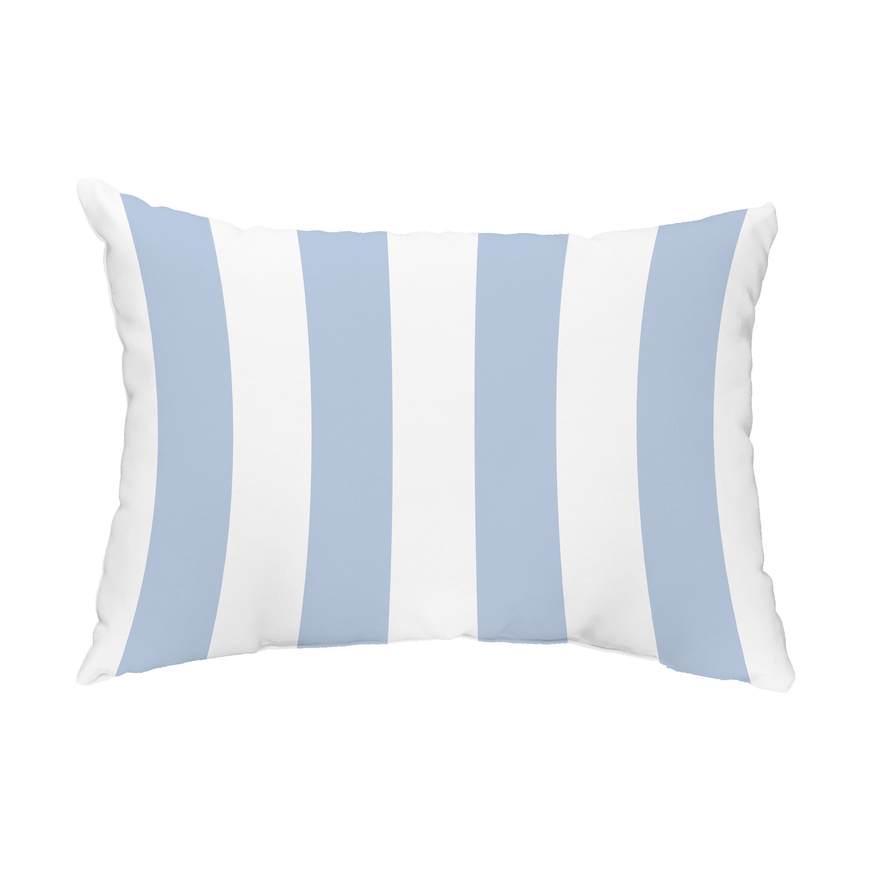 light blue rectangle pillow