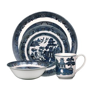 blue willow plates