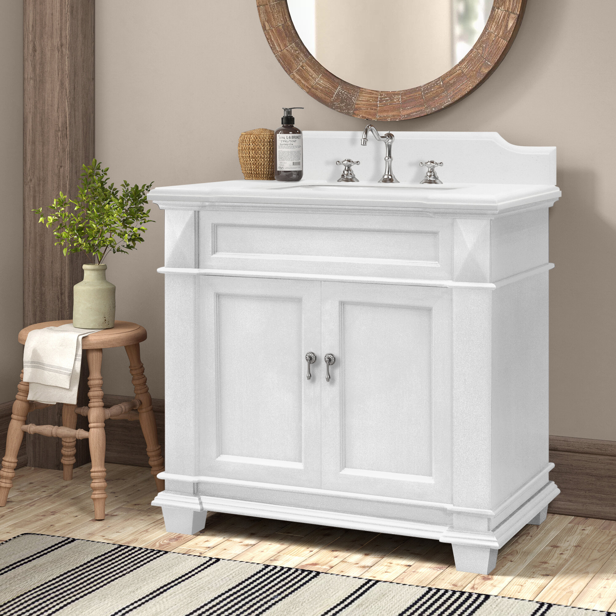 Parley 36 Single Bathroom Vanity Set Reviews Birch Lane