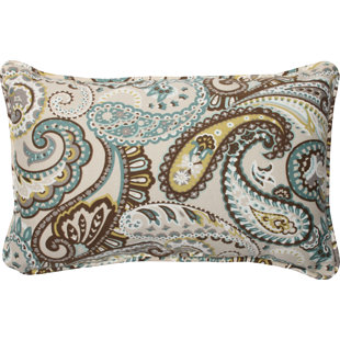 Paisley Teal Throw Pillows You Ll Love Wayfair