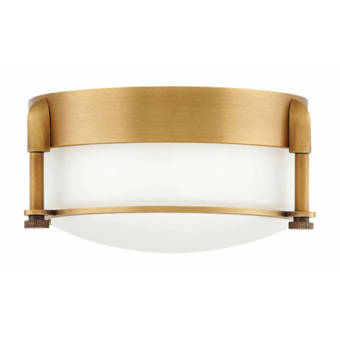 Darby Home Co Byrnedale 3 Light 16 75 Simple Bowl Flush Mount