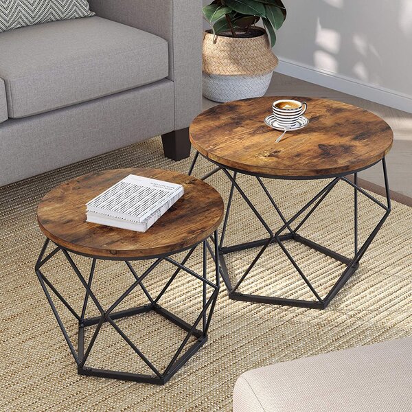 Small Coffee Table Side End Table With Storage Office Living Room Bedroom New