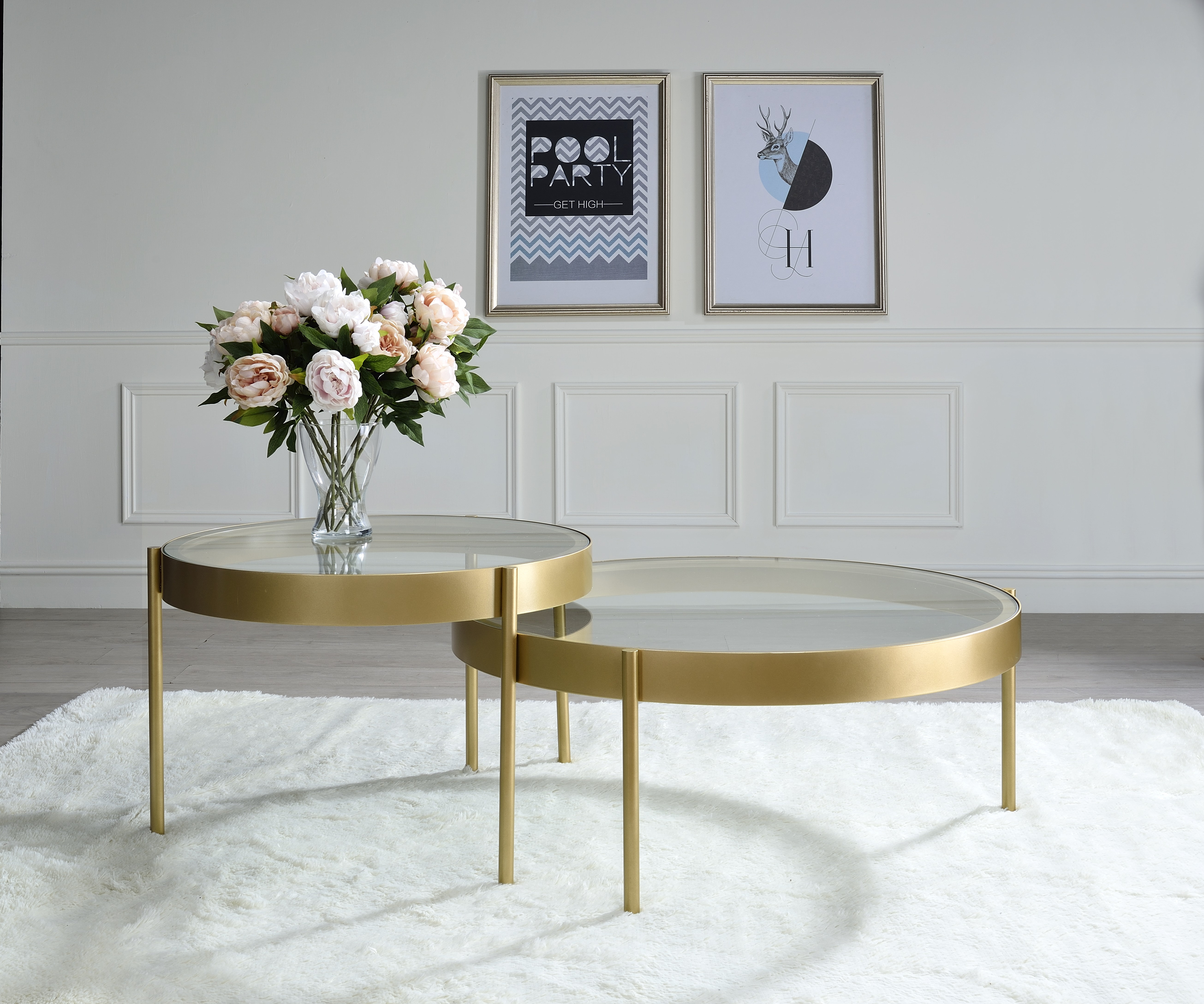 Everly Quinn Aamenah 3 Legs 2 Nesting Tables Wayfair