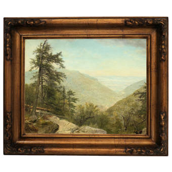 Vault W Artwork Kaaterskill Clove 1866 By Asher B Durand Picture Frame Painting Print On Canvas Wayfair