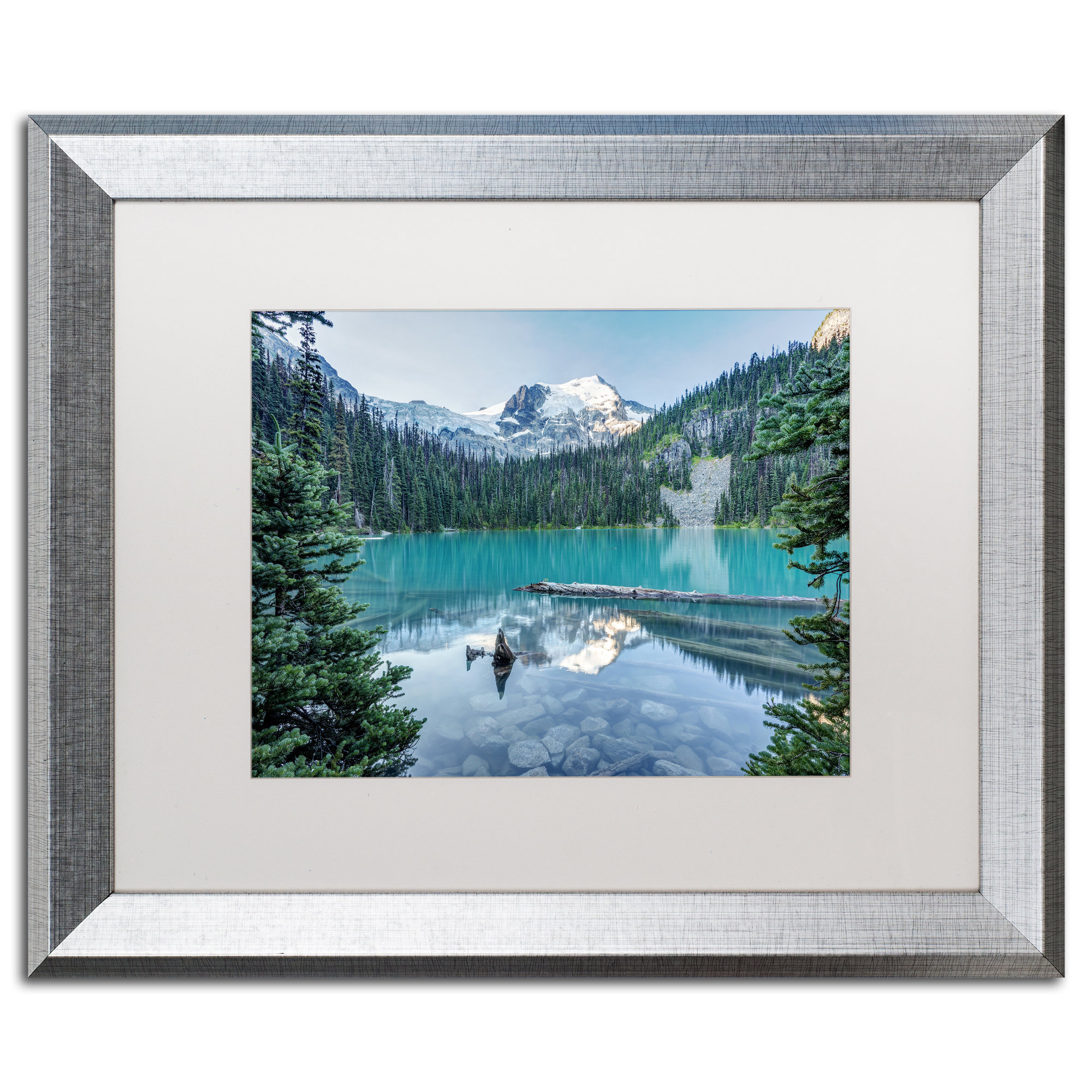 Trademark Art Natural Beautiful British Columbia By Pierre Leclerc Framed Photographic Print Wayfair