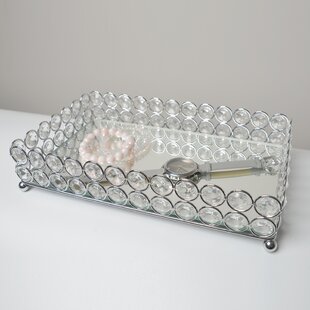 flat mirror tray