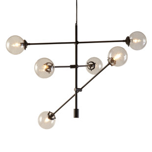 Modern Metal Chandeliers Allmodern Quickview