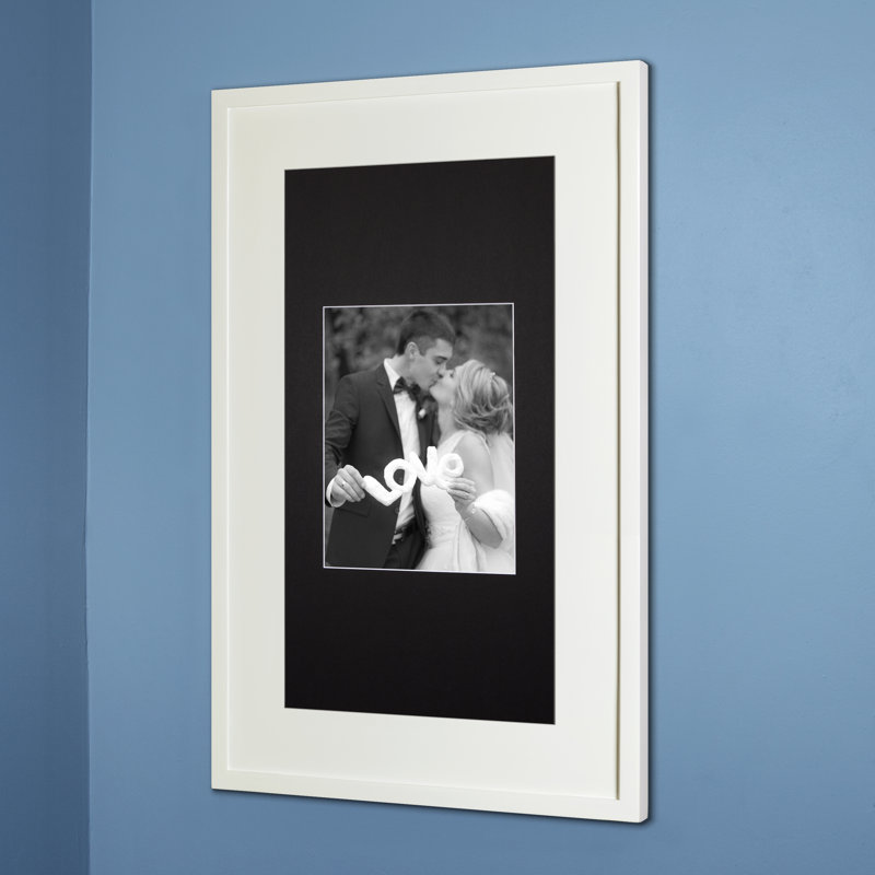 Fox Hollow Furnishings 14" W x 24" H Recessed Framed ...