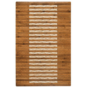 Bamboo Bath Mats You Ll Love Wayfair Bryan Bamboo Slat Bath Rug