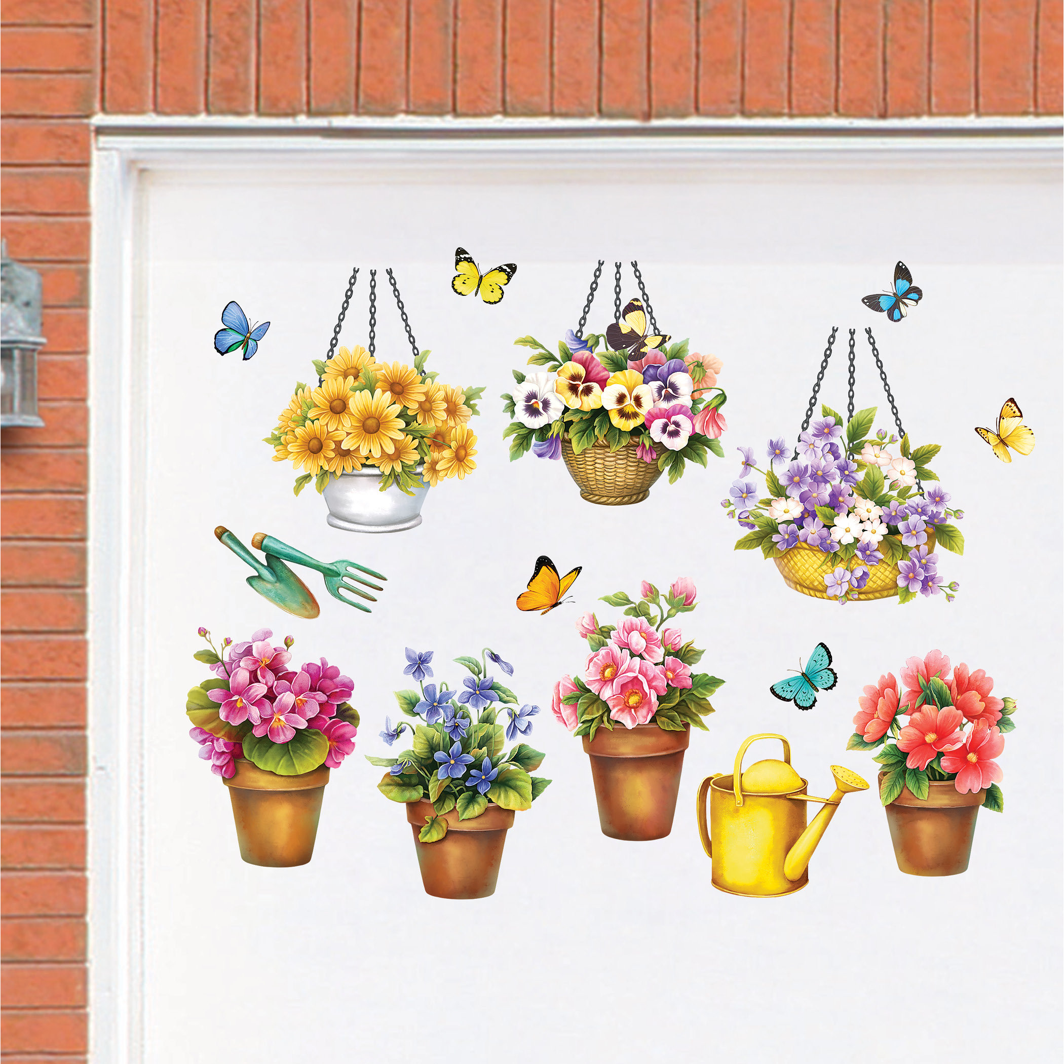 August Grove® Garden Wall Decal Wayfair Canada