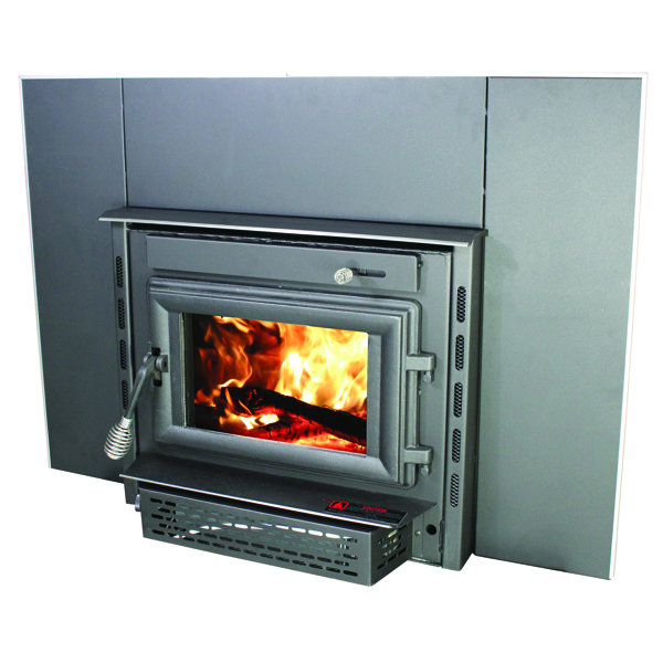 Modern Wood Burning Fireplace Wayfair