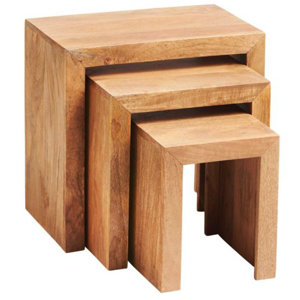 3-tlg. Satztisch-Set Nelson von Hazelwood Home