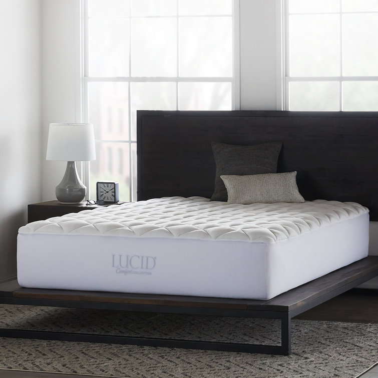 Lucidcomfortcollection Overfilled Down Alternative Mattress Pad Reviews Wayfair