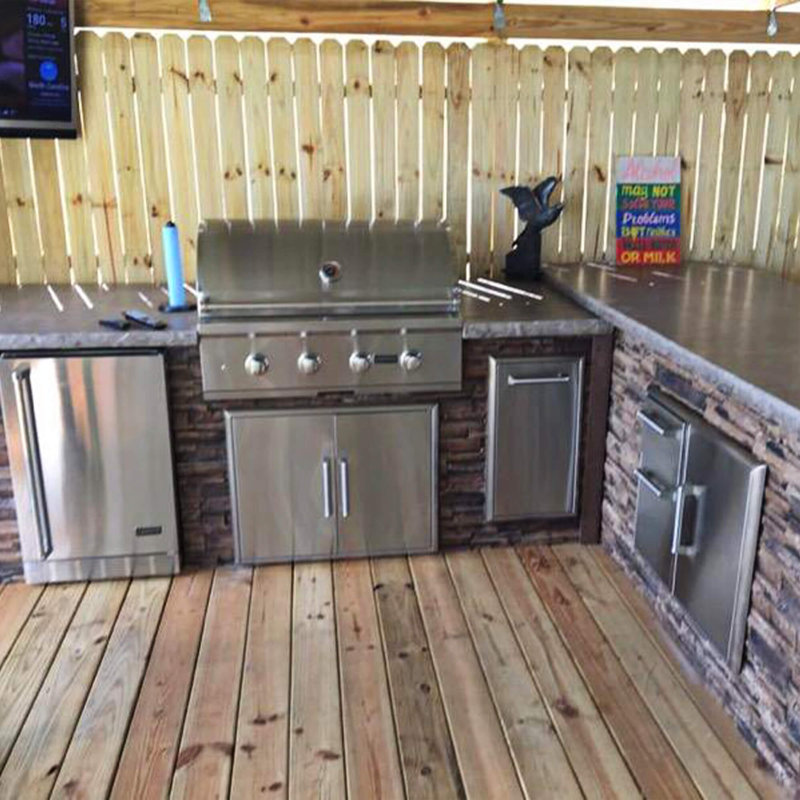 Wayfair outdoor kitchens clearance