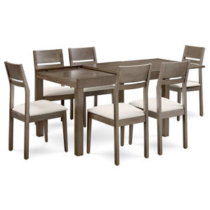 Tucanae 7 Piece Dining Set by Brayden Studio