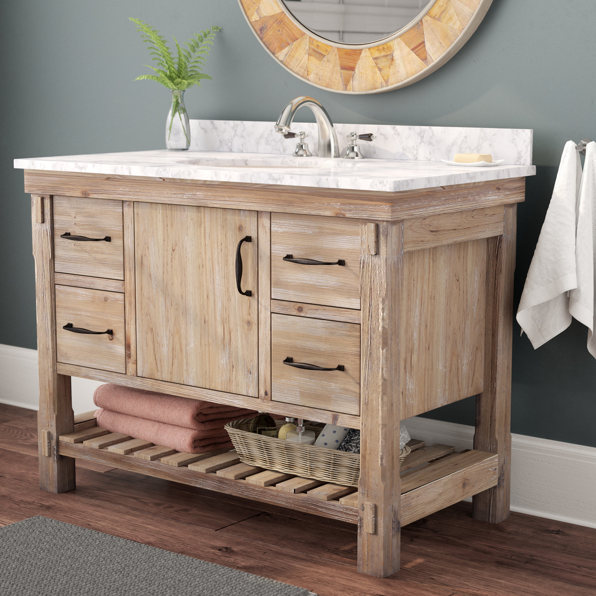 Three Posts Kordell 42 Single Bathroom Vanity Set Reviews Wayfair