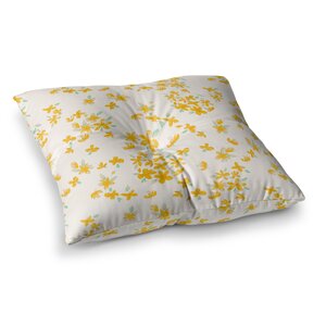 Kashmir Garden by Gukuuki Floor Pillow