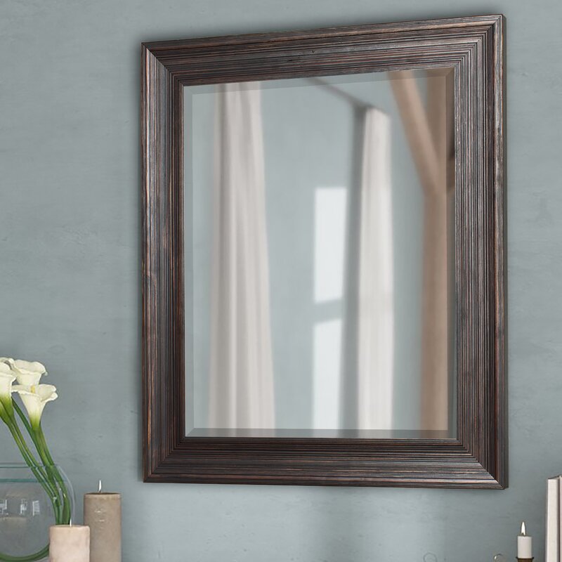 Millwood Pines Levon Rustic Bathroom/Vanity Mirror & Reviews | Wayfair