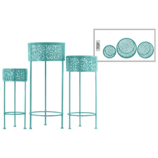 Blue Plant Stands Tables You Ll Love Wayfair Quickview Blue