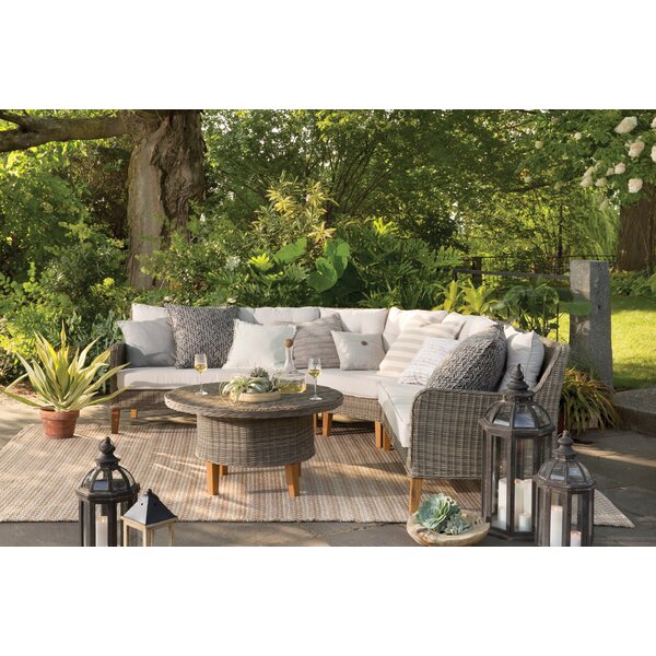 Ferne 4 Piece Sectional Set with Cushions
