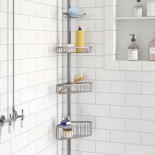 Tension Rod Shower Caddy Wayfair