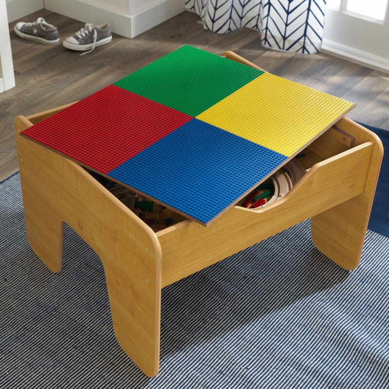 kidkraft 2 in 1 activity table with board