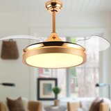 Rose Gold Ceiling Fan Wayfair