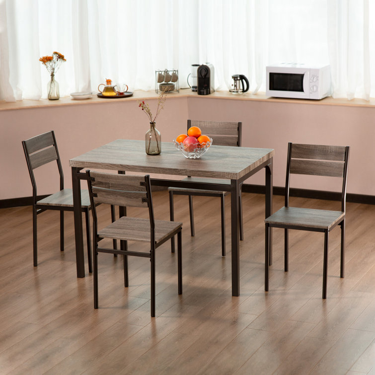 emmeline 5 piece breakfast nook dining set