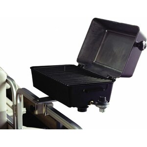 Barbecue Grill with Rail Mount